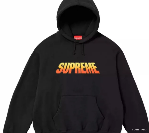 L HOODED Black M S Hoodie Logo XL GRADIENT Blue SS24 Gradient Brown 0709